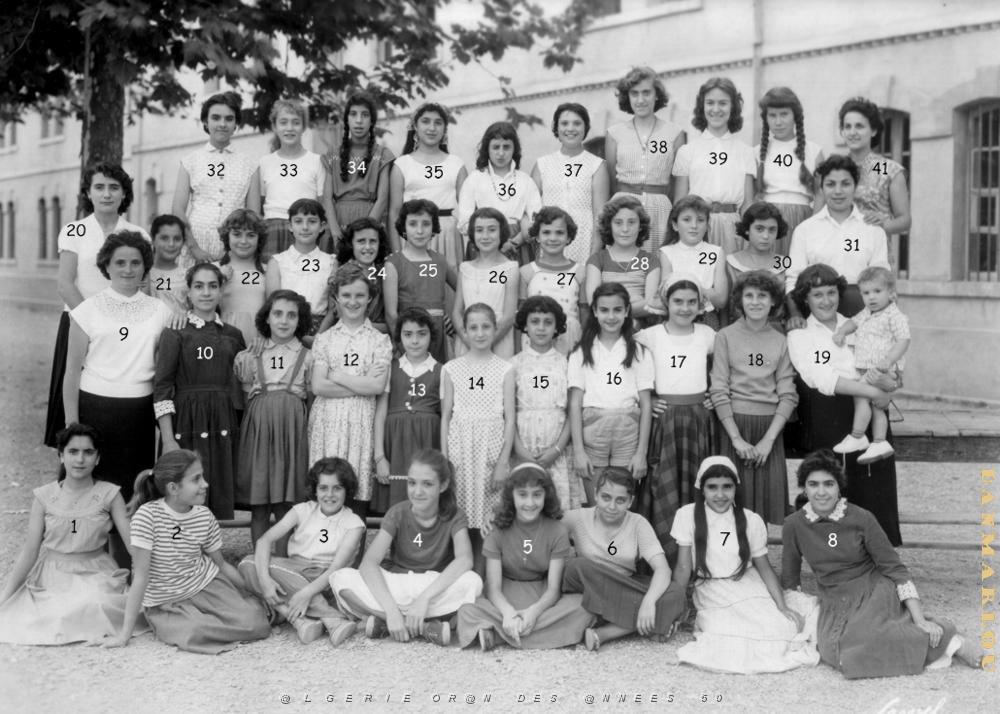 COLO VALENCE D ALBIGEOIS 1956 PERSONNELS CIVILS ET MILITAIRES  ALGER ORAN 1956.JPG